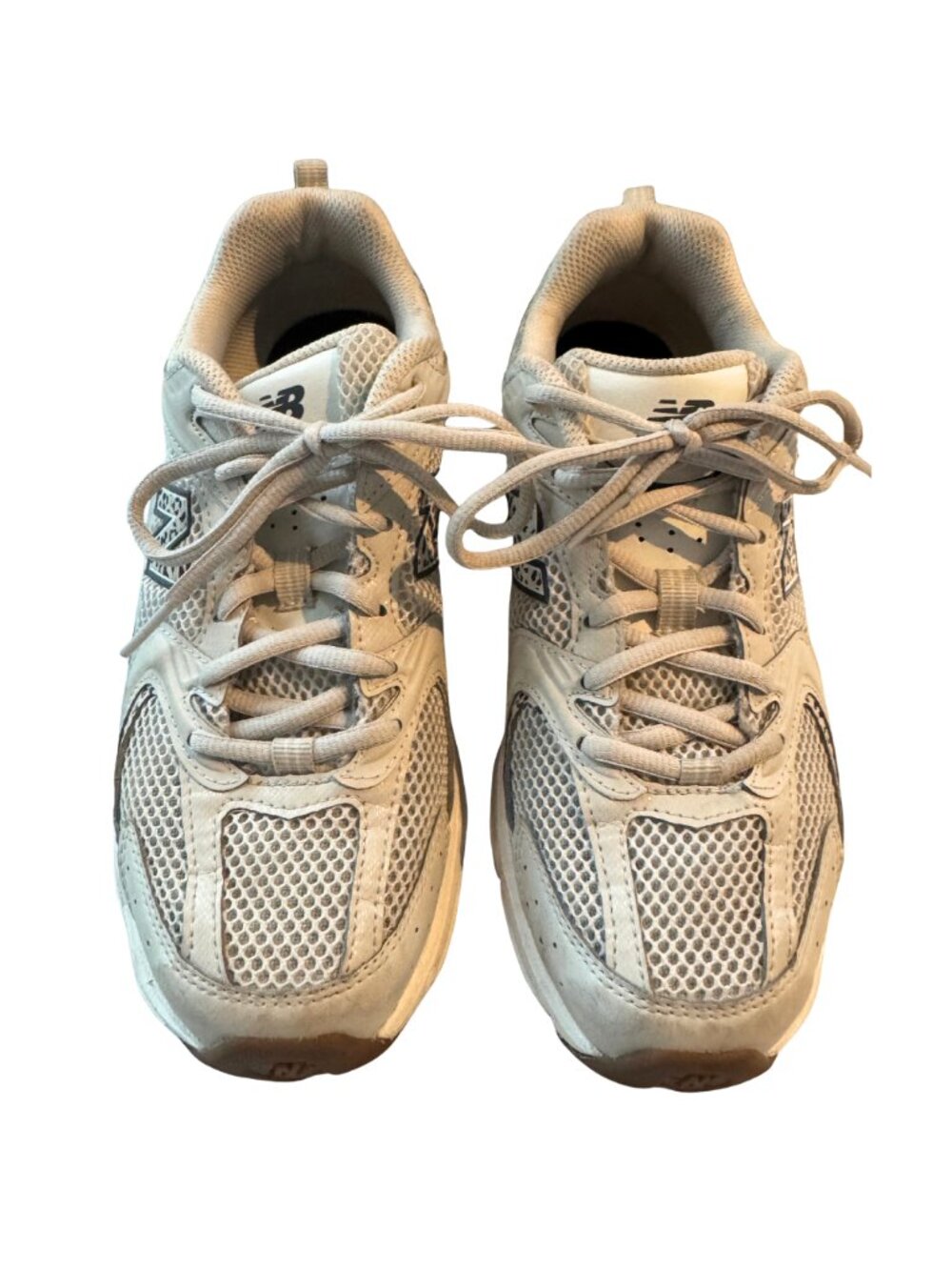 New Balance 530 sneakers in beige and leopard print Women’s size 7 - Picture 4 of 10